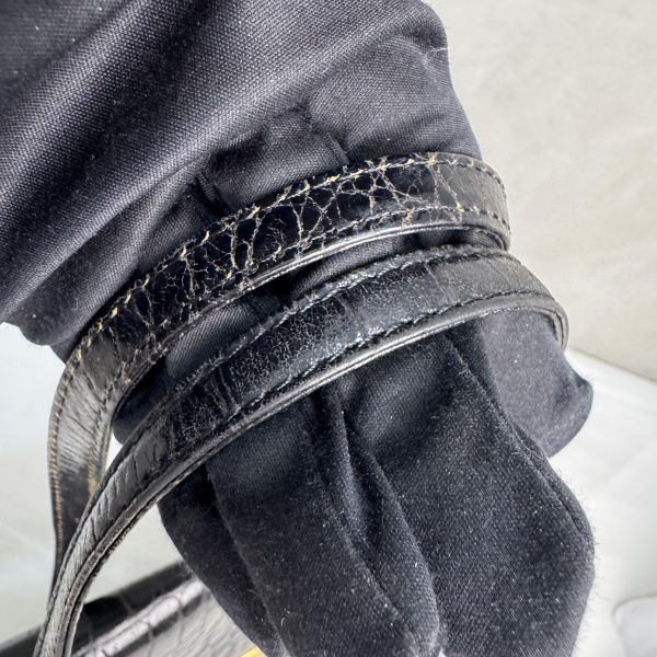 Balenciaga 經典鱷魚紋系列手提包 