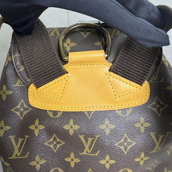 LV Montsouris 老花雙肩包 