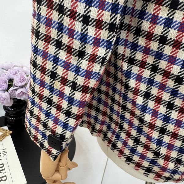 Dior 復古格紋西裝外套 