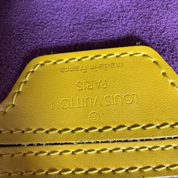 Louis Vuitton 黃色Epi雙肩背包 