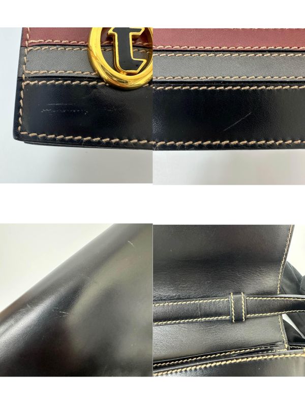 Testini 鐵獅東尼 黑色皮革斜背包 