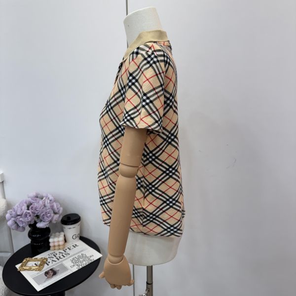 Burberry 經典格紋短袖 Polo 衫 