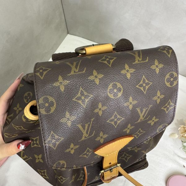 LV Montsouris 老花雙肩包 