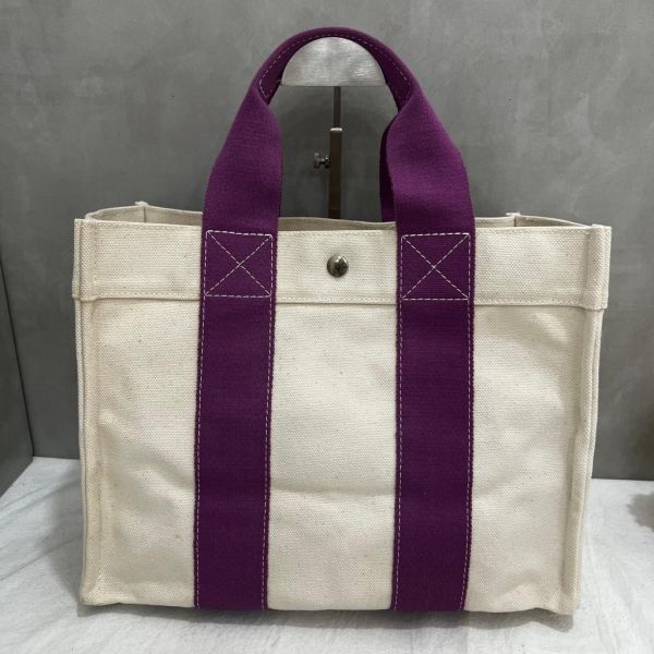 Hermès 帆布手提包 