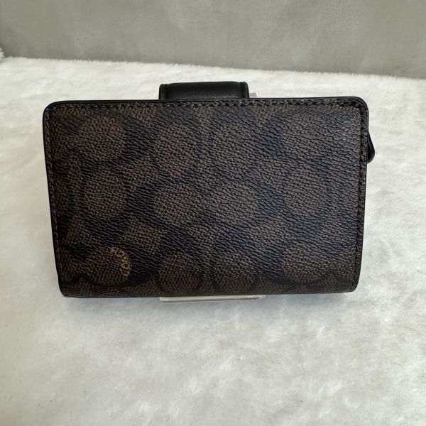 COACH 經典滿版老花中夾 