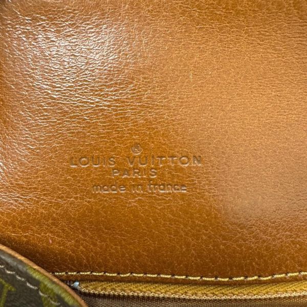 Louis Vuitton 老花紅皮手拿包 