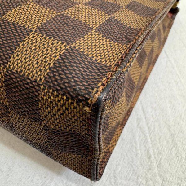 LV 棋盤格 手拿包 