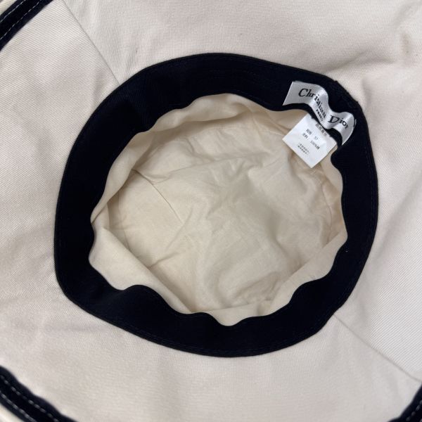 Dior ja’dior 白色漁夫帽 