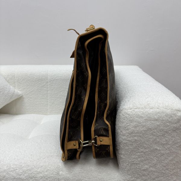 Louis Vuitton Monogram 帆布便攜式西裝袋 