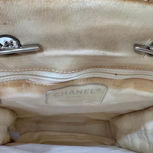 Chanel 尼龍珍珠手提鏈包 