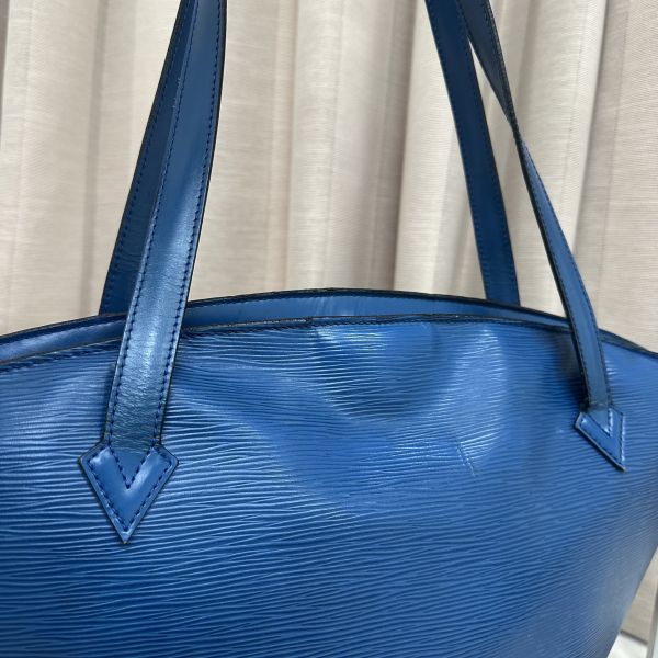 LV Epi水波紋藍色托特包 