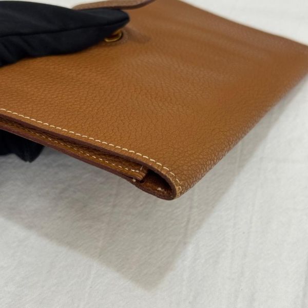 Hermès Dogon long Wallet 手包長銀包 金棕 