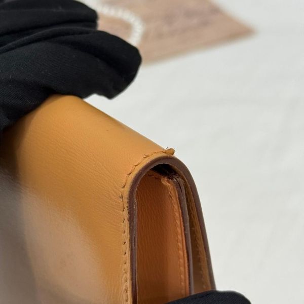Hermès 駝色手拿包 