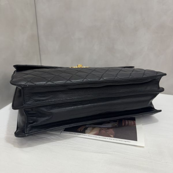 Chanel 手提黑色公事包 