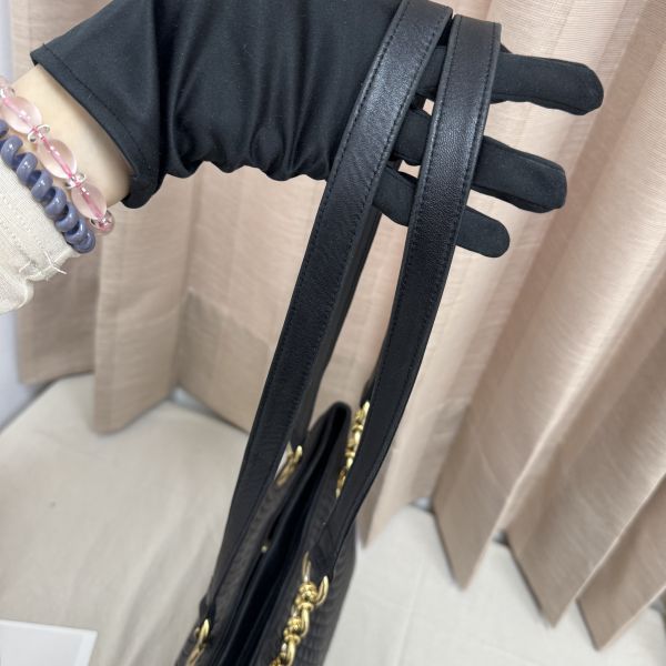 Bally 中古羊皮鏈條包 