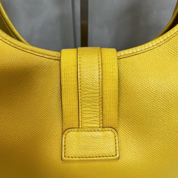 Hermès 黃色 tsako單肩包 