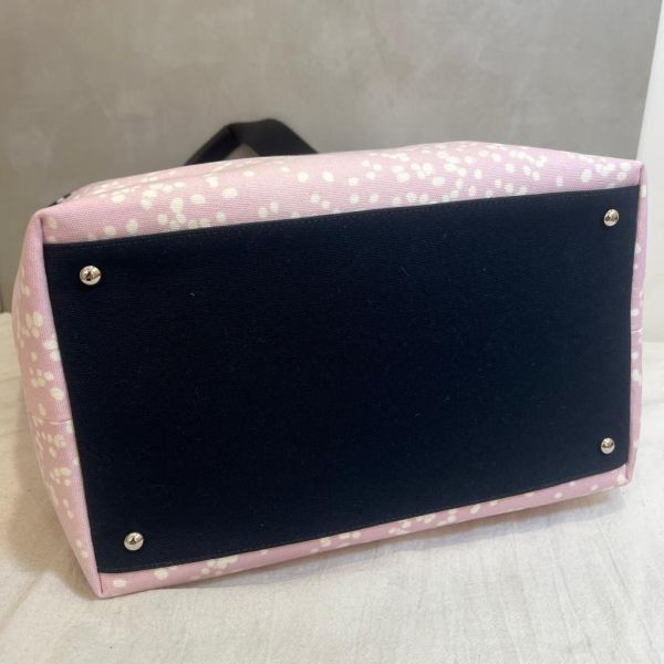 Chanel 粉色帆布托特包 