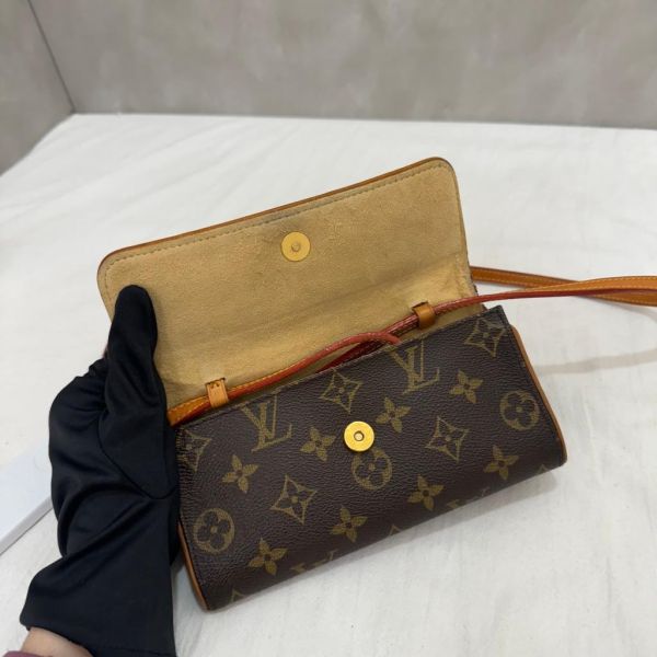 Louis Vuitton 中古款 中號信封包 