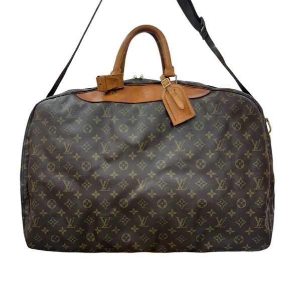LOUIS VUITTON 復古Alize 老花皮革旅行袋 