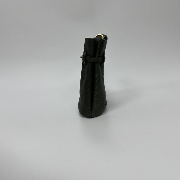 Gucci皮革迷你水桶包 