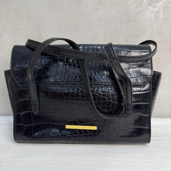 Balenciaga 經典鱷魚紋系列手提包 