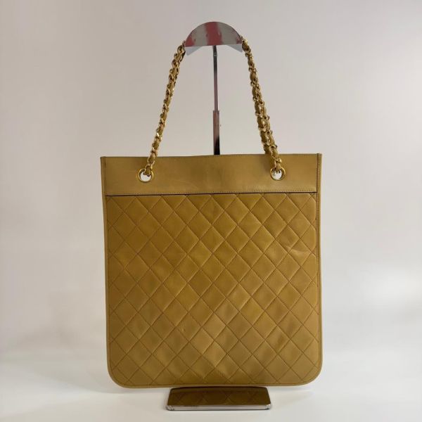 Chanel CARA Vintage奶茶色琴譜包 