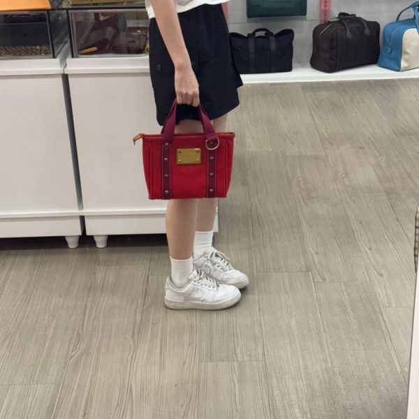 Louis Vuitton 小號帆布胭脂手提包 