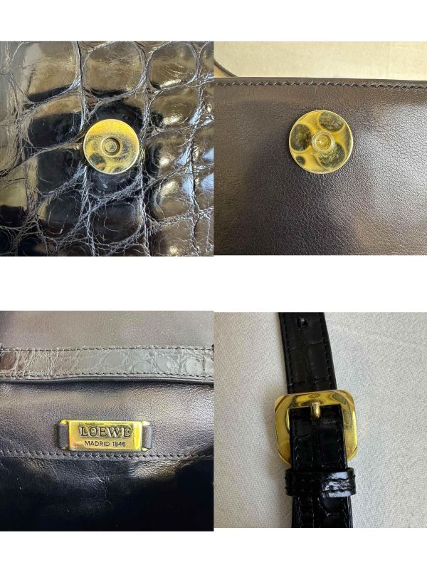 Loewe羅意威 Gate 系列 弧形馬鞍包 