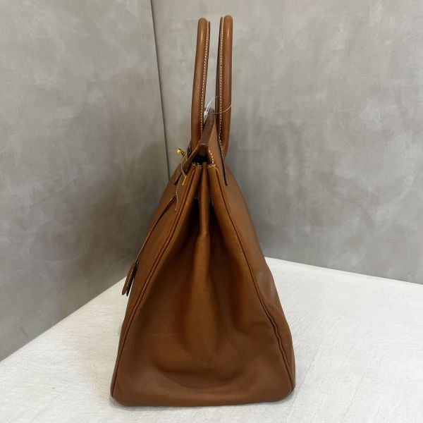 Hermès Birkin 鉑金包 40 金棕金釦 Epsom 