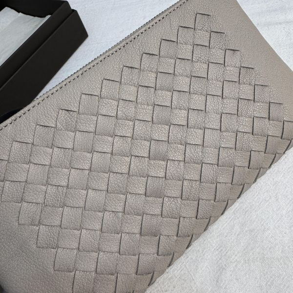 Bottega Veneta 編織拉鍊手拿包 