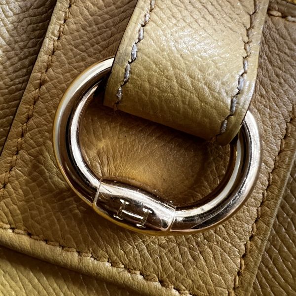 Hermès 黃色 tsako單肩包 