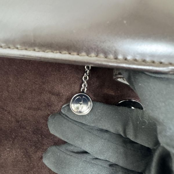 GUCCI女士黑色真皮單肩包 