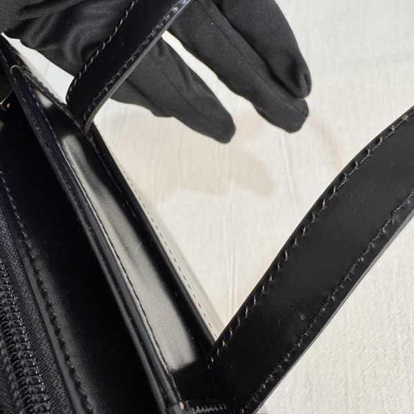 LOEWE 黑色皮革復古小托特包 / 手提包* 