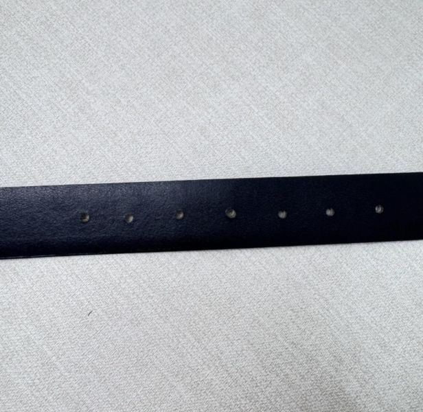 Saint Laurent  YSL金x銀頭 棕皮革 皮帶 腰帶 