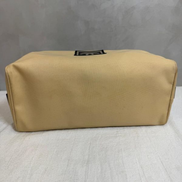 CHANEL奶茶拼黑  帆布手拿包 