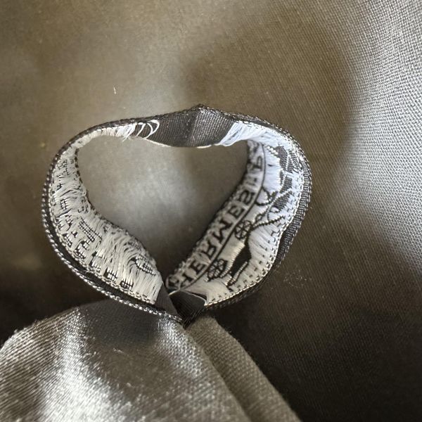 Hermès 愛馬仕 灰色帆布Fourre Tout Porte Documents 商務包 