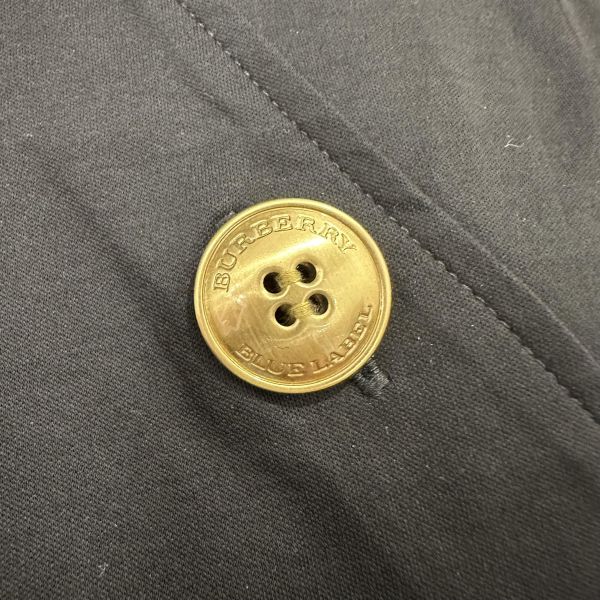 Burberry 巴寶莉 拼接黑灰連身裙 藍標 