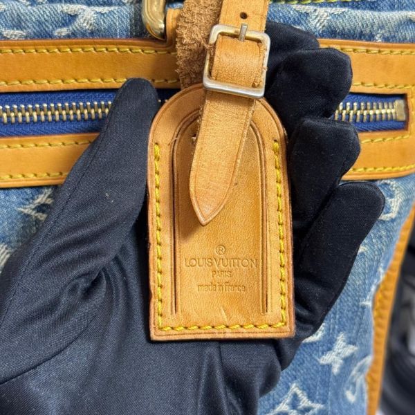 Louis Vuitton 牛仔購物手提包 