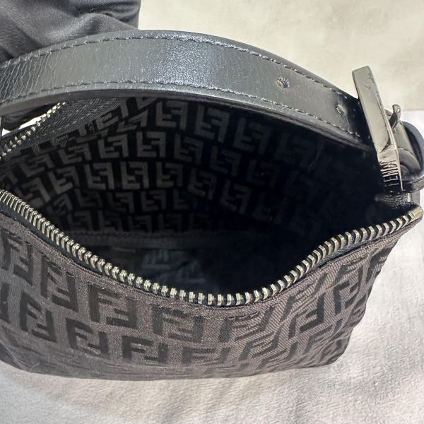 Fendi Zucchino 帆布手拿包 