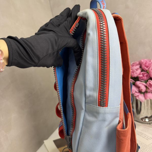 Chanel Sportline撞色雙肩包 