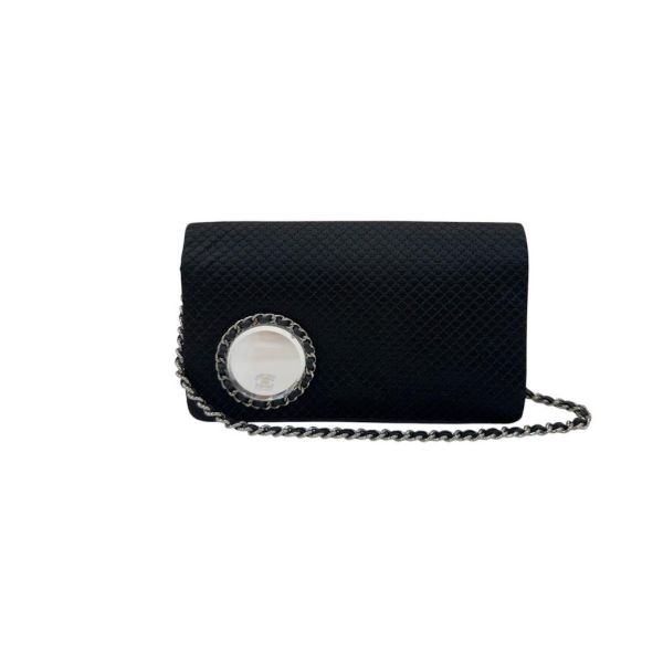 Chanel 限量款絲綢網布鏡子包 