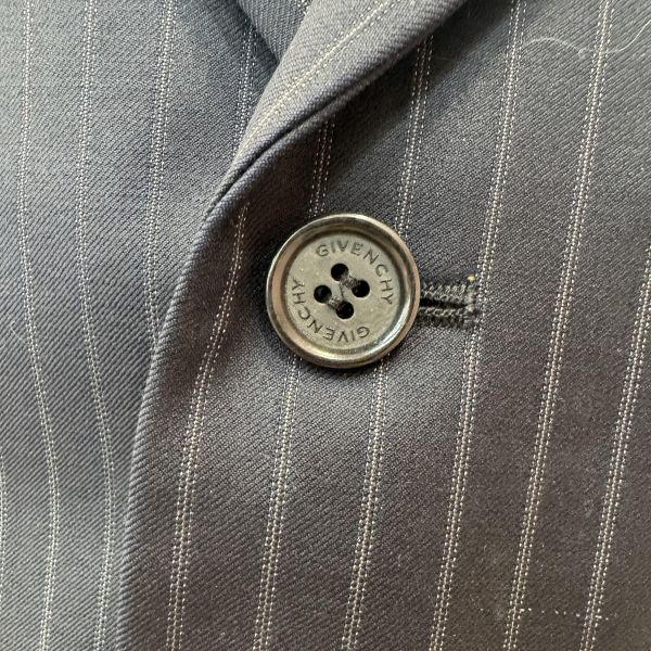 Givenchy 條紋男士西裝外套 