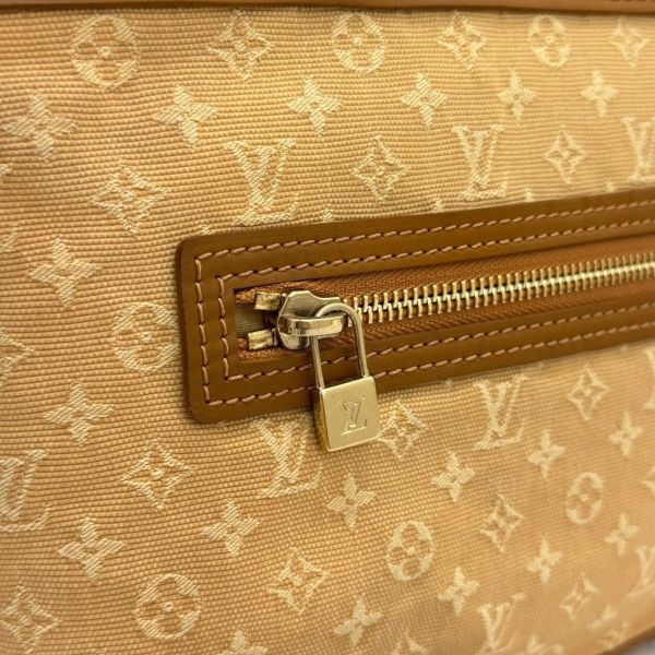 LV 黃色丹寧手提包 