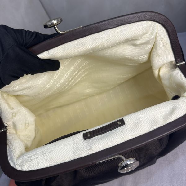 Celine 咖啡色手拿包 