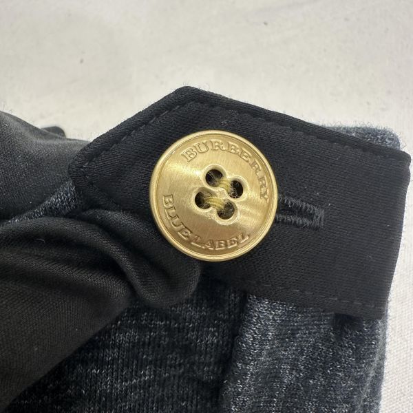 Burberry 巴寶莉 拼接黑灰連身裙 藍標 