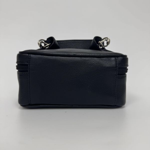 Gucci 黑色皮革手提包 