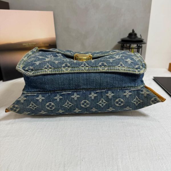 Louis Vuitton 牛仔購物手提包 