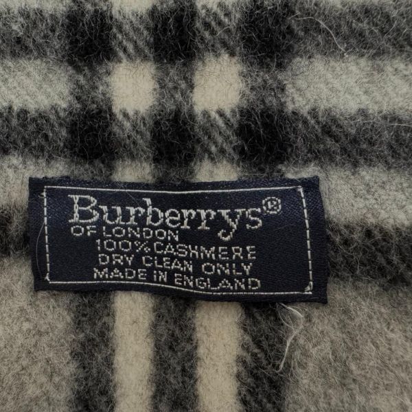 Burberry 經典格紋羊毛圍巾 