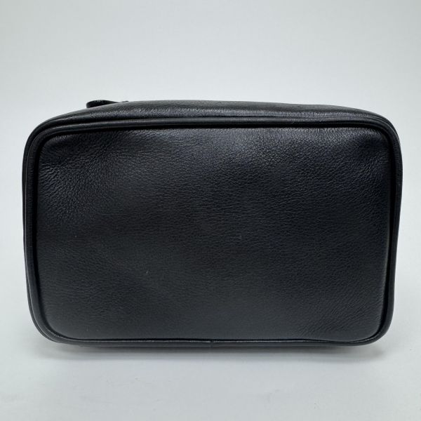 Gucci 黑色皮革手提包 