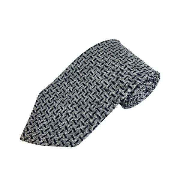 Giorgio Armani 藍色鎖鏈領帶（中古） 